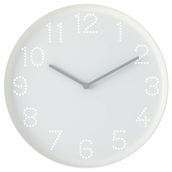 ⏰ Wall Clock ⏰ with Punched Hole Numbers Tromma - Picture 5 of 8